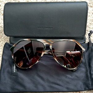 Dolce Gabbana Pilot Sunglasses